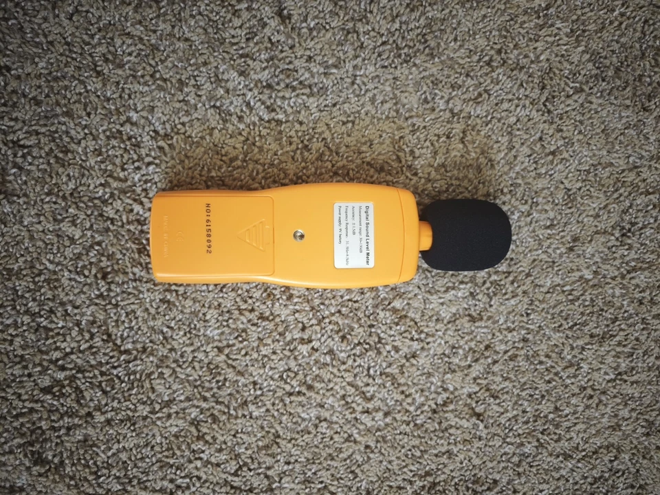 Sound Level Meter,AS834+ Digital Sound Level Meter Digital Noisemeter LCD Sound - Image 3 of 4