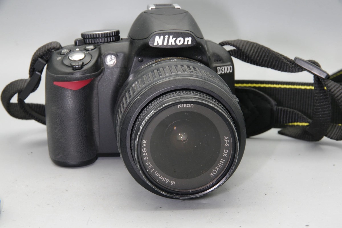 Nikon D3100 DSLR Camera w⁄NIKKOR AF-S DX 18-55MM F⁄3.5-5.6G