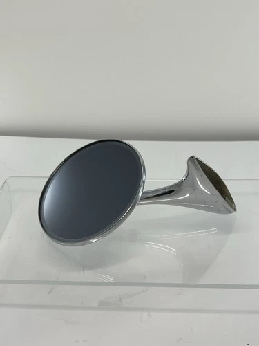 RETRO CLASSIC VINTAGE CARS SIDE MIRROR CHROME OEM ROUND SHAPE