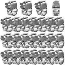 25x Schlauchschelle Edelstahl V2A 201 8-12mm Rohrschelle Schlauchklemme