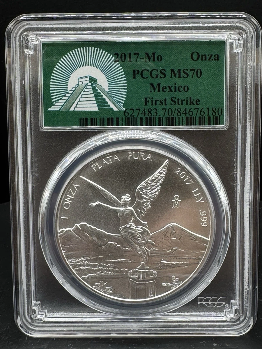 Mexican Libertad PCGS Grade MS 70 Silver Bullion Coins for sale | eBay
