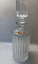 VTG NEW GORHAM WEST GERMANY LEAD CRYSTAL ALTHEA SPIRIT CUT DECANTER DISCONTINUED