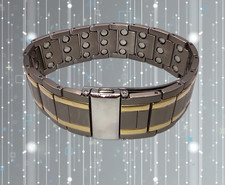 HyyMe Magnetic Therapy Bracelet 3Rows 3500 Gauss Magnets