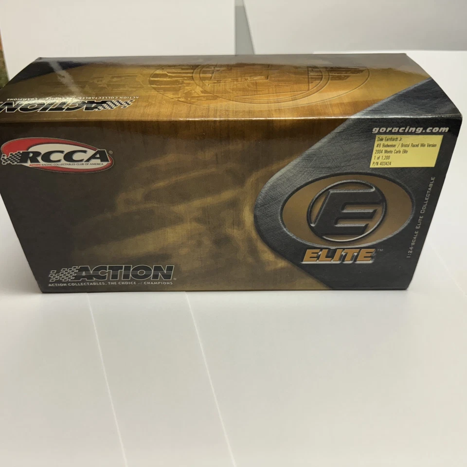 Dale Earnhardt Jr #8 Budweiser 2004 Bristol Raced Win Vers - Action Elite 1:24 Foto 2 de 4