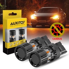 7443 7440 7444 Amber Yellow Led Turn Signal Lights Bulbs No Hyper Flash W Canbus 7443 7440 7444 Amber Yellow Led Turn Signal Lights Bulbs No Hyper Flash W Canbus
