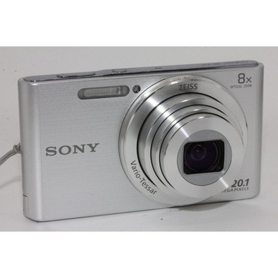 Sony DSC-W830 Cyber-Shot 20.1MP 8x zoom Digital Camera Silver | eBay