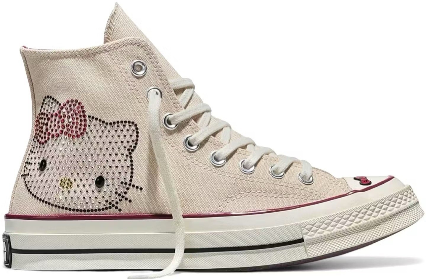 チャイ様 Size 7 - Hello Kitty x Swarovski x Converse Chuck Taylor 70