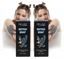 2pcs Concentrated Aftercare Tattoo Cleansing Soap Dispenser Bottle