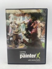 Learning Corel Painter X with Jeremy Sutton   DVD-ROM   Mint Disk  