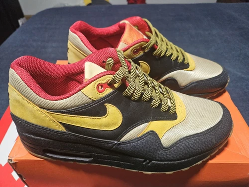 Nike Air Max 1 Supreme Tech Pack 2 2007 Size 9 spider