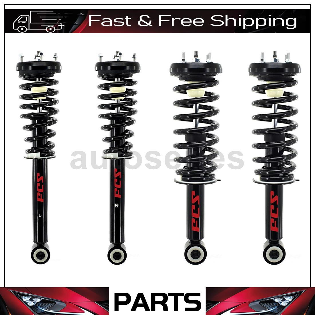 4 Strut and Coil Spring Assembly Fits 2002 Ford Thunderbird