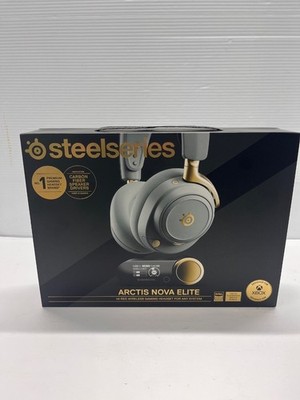 Steel Series Arctis Nova Elite Sage & Gold Gaming Headset