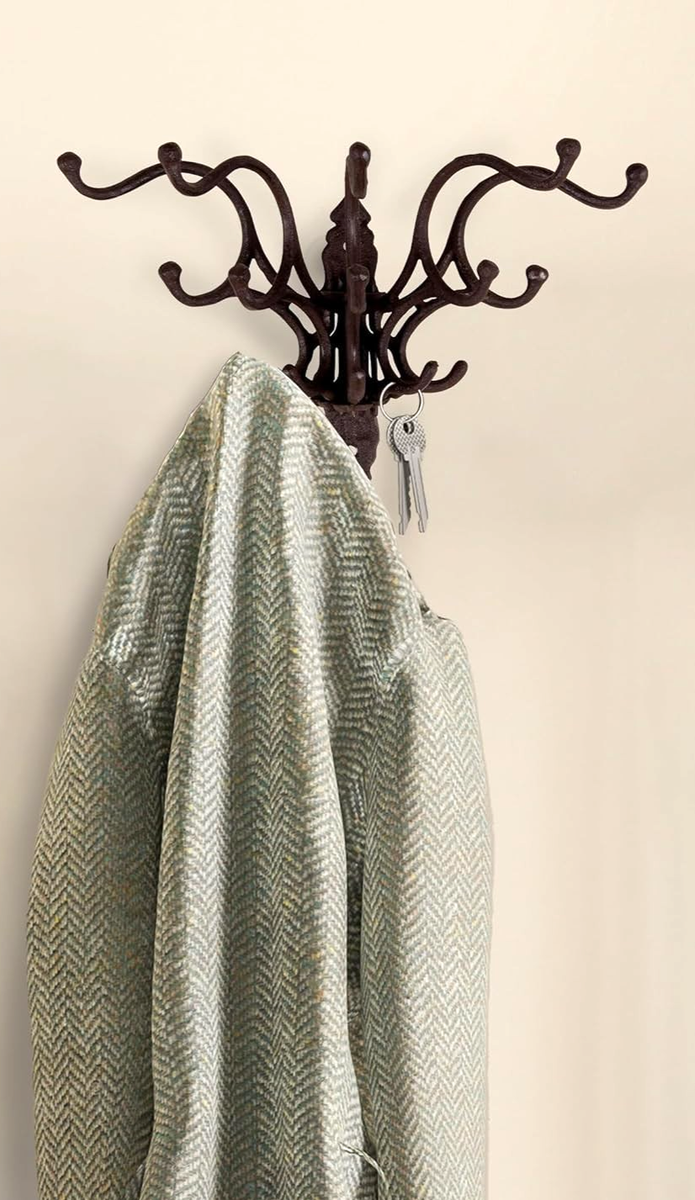 フランス アンティーク Hat & Coat Hook フック ハンガーラック Vintage/Antique French Ornate Victorian IRON Wall Hat Coat Hook