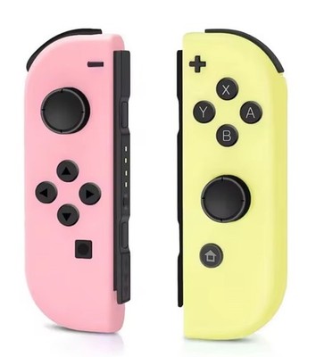 Joy-Con Pair L/R Wireless Controllers For Switch Dual Vibration Neon Pink/Yellow