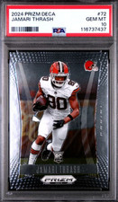 2024 PRIZM DECA #72 JAMARI THRASH PSA GEM MT 10