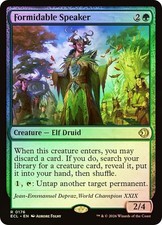 Formidable Speaker [Foil] #176 Prices | Magic Lorwyn Eclipsed