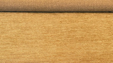 Gold Chenille Upholstery Fabric Material 2.25 yards continuous 58" wide 82" long