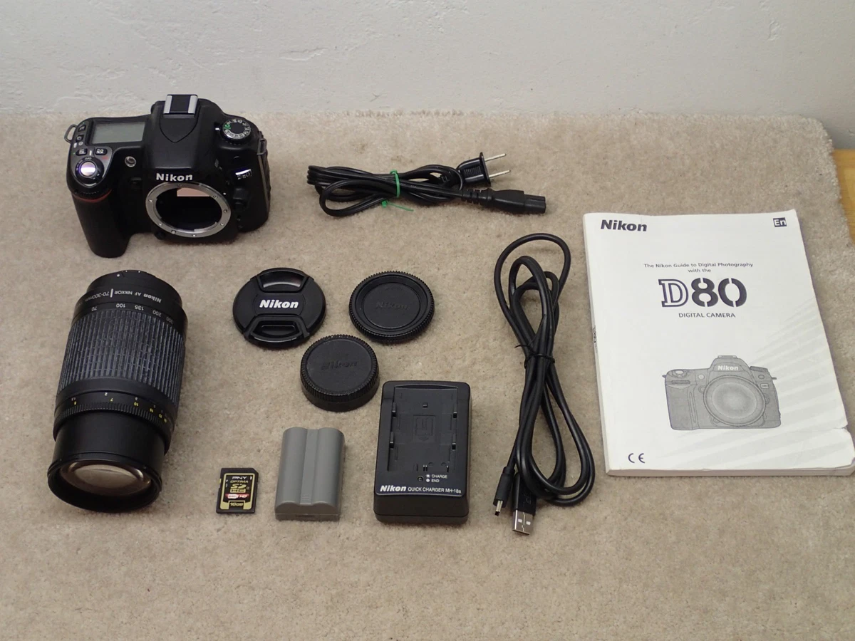 Nikon D 80 Digital SLR Cameras for sale | eBay