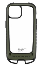 【ROOT CO.】[iPhone 15 Exclusive] GRAVITY Shock Resist Case + Hold. Khaki