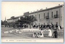Biskra Algeria Postcard The Victoria and Terminus Hotels c1910 Unposted