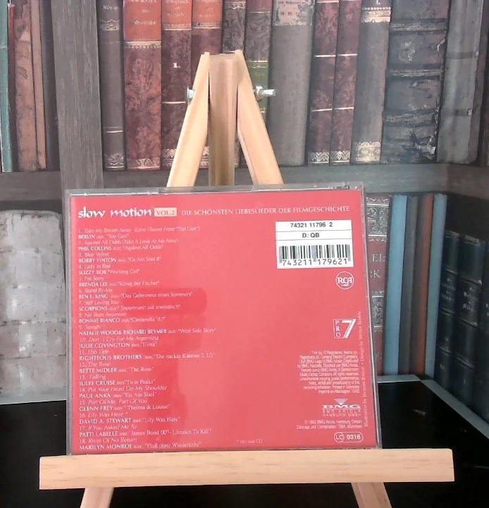 Slow Motion Vol. 2 Die schönsten Liebeslieder der Filmgeschichte 1CD - Bild 2 von 3