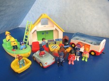 Junior Wohnhaus Auto Bus Figuren Boot  1 2 3  Playmobil 8937
