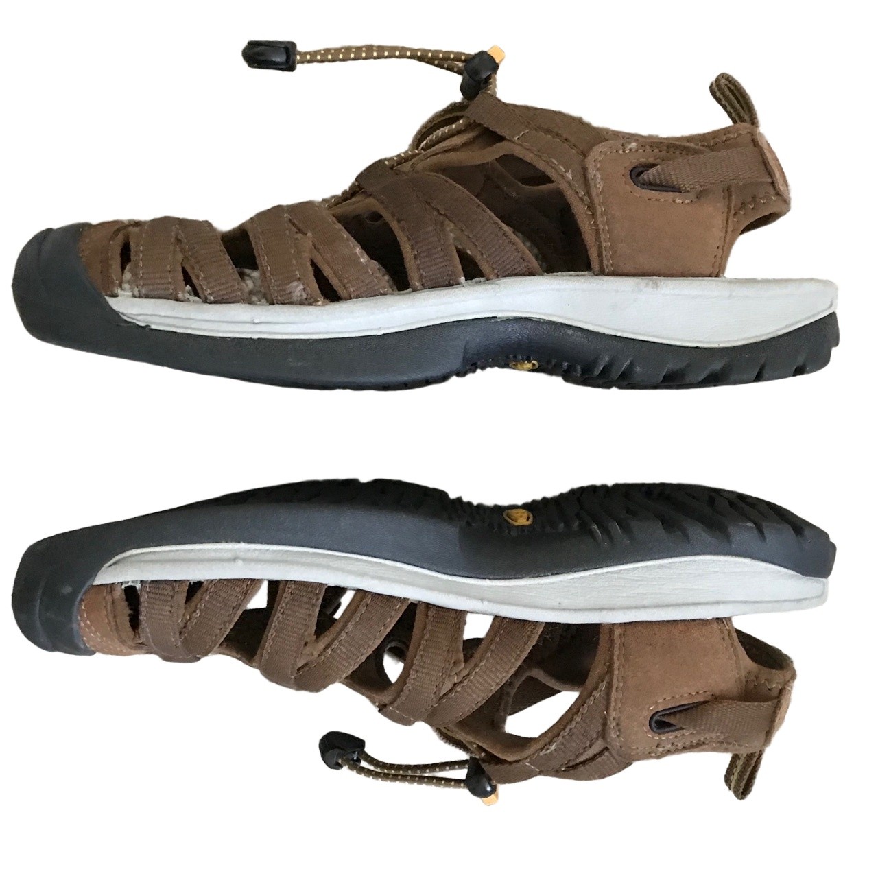 Sandali sportivi Keen donna 7 5 marroni impermeabili antiodore plantare anatomico outdoor