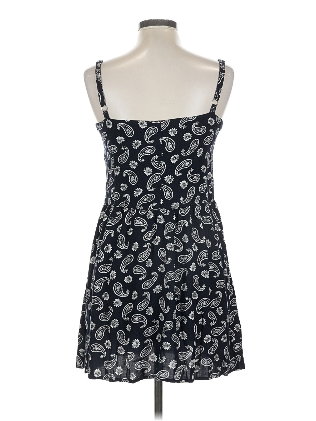 Levi's Women Black Casual Dress L thumbnail 2