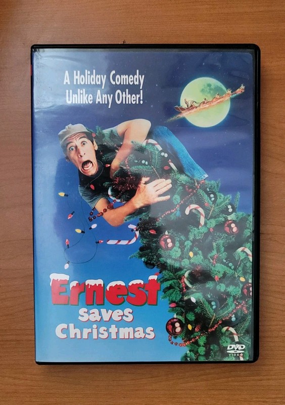 Ernest Saves Christmas DVD 1988 Jim Varney Hey Vern OOP RARE