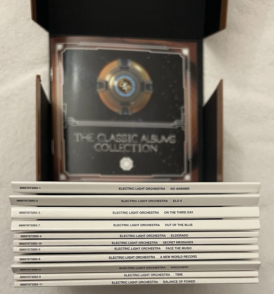 ELO – The Classic Albums Collection, 11-CD Big Fold-Out Cardboard Box 2011, nm - Bild 2 von 4