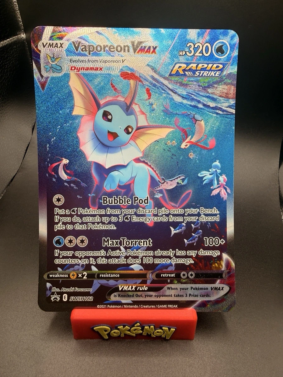Карты Vaporon VMAX Pokémon TCG - огромный выбор по лучшим ценам | eBay