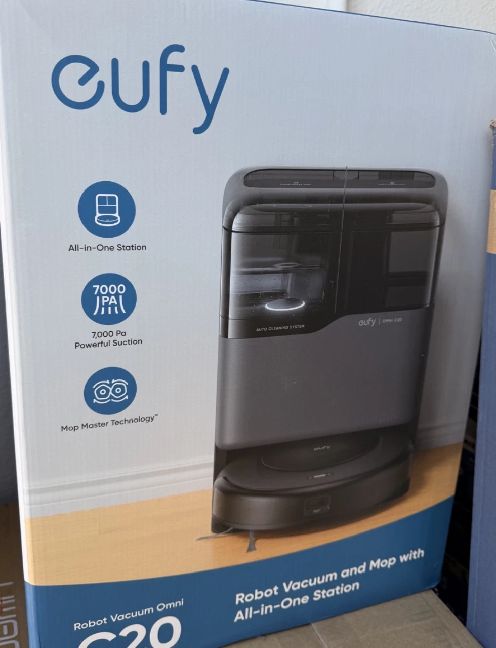 eufy Robot Vacuum Omni C20, Robot Vacuum and Mop