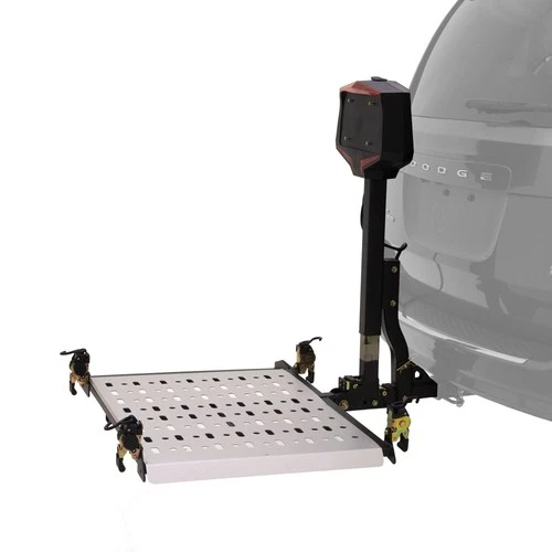Electric Mobility Scooter Carrier for Car, SUV, 350 lb Capacity, Silver Spring