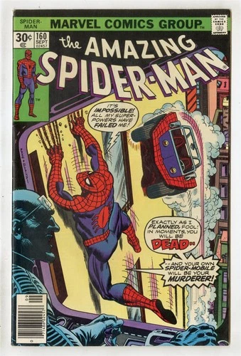 Amazing Spider-Man #160 NM- 9.2 ow/white pages  Marvel  1976  No Reserve