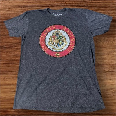 Harry Potter Hogwarts Railways Warner Bros Studio Tour London T Shirt Adult L