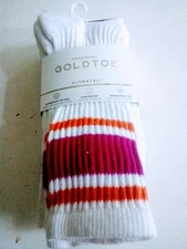 Gold Toe Women's Ultra Tec Performance Crew Socks  3 Pair