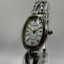 CITIZEN Eco-Drive Watch Solar Powered Stainless Steel Shell Dial B035-S053749