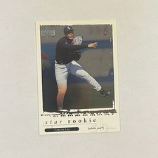 1998 Upper Deck Star Rookie #556 Carlos Lee Chicago White Sox Card. rookie card picture