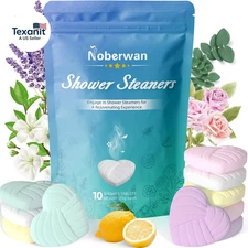 Shower Steamers Aromatherapy for Women Men,10 Pack Organic Essential Oils, Spa R