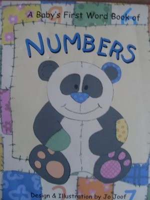 A Baby's First Word Book of Numbers,Jo Joof