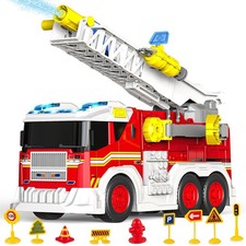 Fire Truck Toy for 3 4 5 6 Year Old Boy Gift, Toddler Toys For 3 4 5 Years...