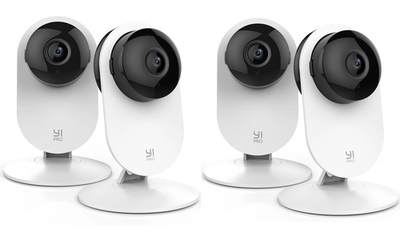 #ad #ad YI Pro 4pc Home Camera 2K Wireless IP Security Surveillance System Night Vision $47.49