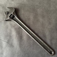 VINTAGE BAHCO 74 375MM 15" SHIFTER ADJUSTABLE WRENCH TOOL MADE IN SWEDEN