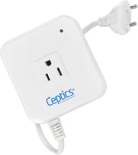 Ceptics 300 Watt Step Down Voltage Converter – Converts 220V/240V to White 