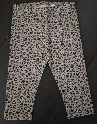 TOPO - Mädchen Caprilegging Leo Love beige Gr.116 UNGETRAGEN - NEU