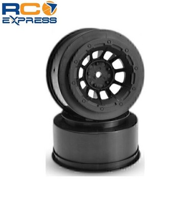 JConcepts JConcepts Hazard Slash Rear/4X4 wheels Black (2) JCO3351B