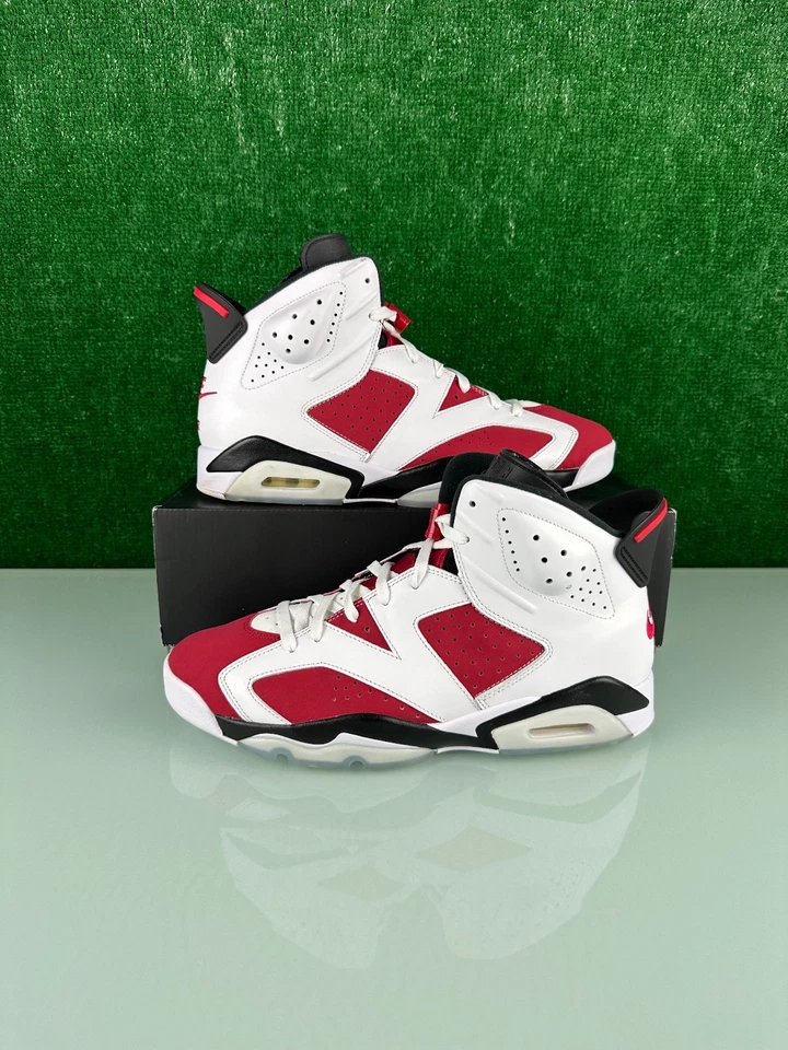 Talla 13 - Jordan 6 Retro OG Mid Carmine (¡LIMPIO!) Foto 2 de 4