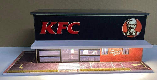 1/64 scale G-Fans building (KFC)
