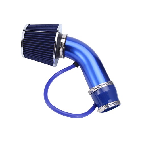 Blue 3" Cold Air Intake Filter Induction Pipe Kit For Subaru Legacy Impreza WRX - Picture 13 of 13