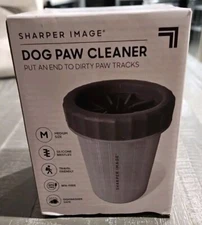 Sharper Image Dog Paw Cleaner, Medium, Portable Easy to Clean, NEW SEALED 